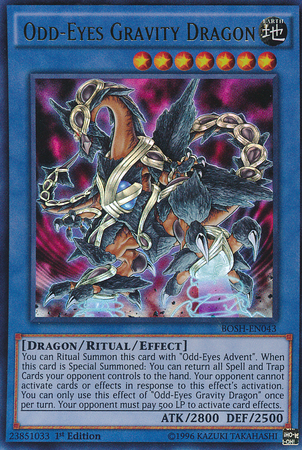 Odd-Eyes Gravity Dragon [BOSH-EN043] Ultra Rare | Chromatic Games