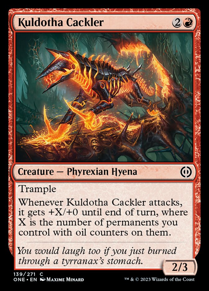 Kuldotha Cackler [Phyrexia: All Will Be One] | Chromatic Games