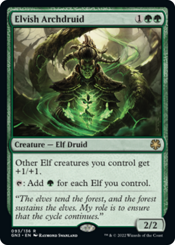 Elvish Archdruid [Game Night: Free-for-All] | Chromatic Games