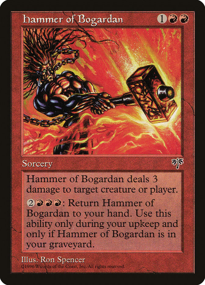 Hammer of Bogardan [Mirage] | Chromatic Games