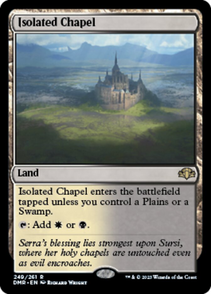 Isolated Chapel [Dominaria Remastered] | Chromatic Games