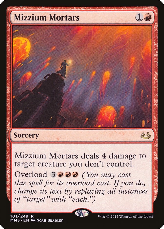 Mizzium Mortars [Modern Masters 2017] | Chromatic Games