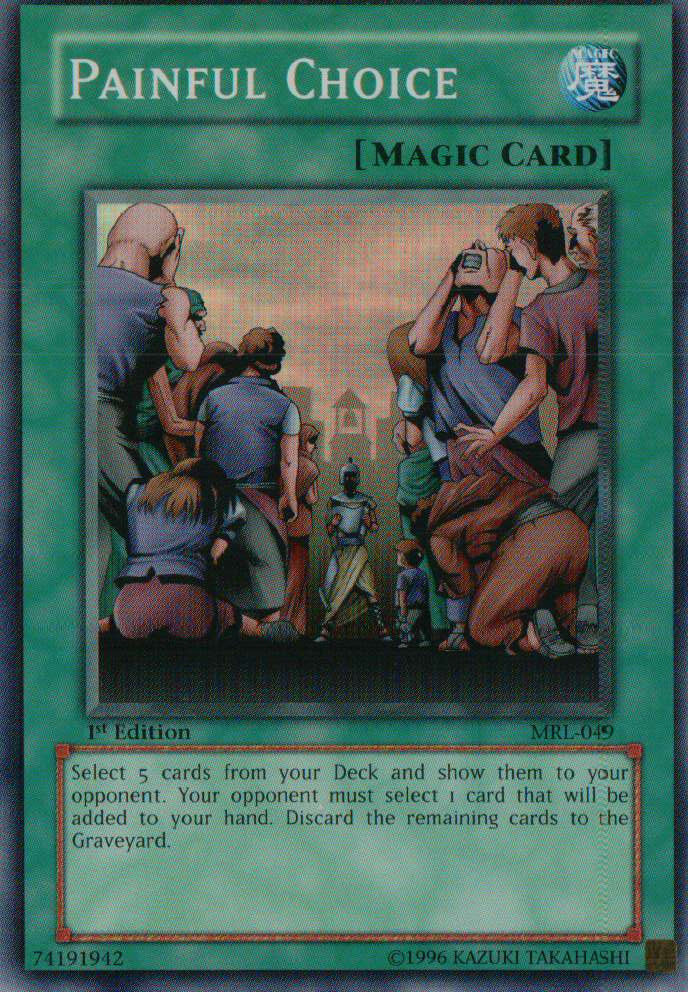 Painful Choice [MRL-049] Super Rare | Chromatic Games