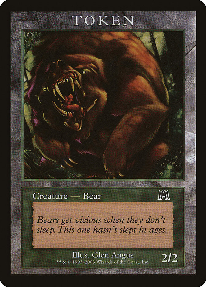 Bear Token [Magic Player Rewards 2003] | Chromatic Games