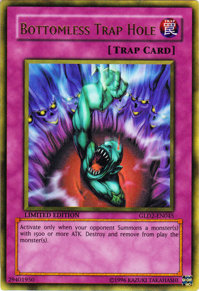 Bottomless Trap Hole [GLD2-EN045] Ultra Rare | Chromatic Games