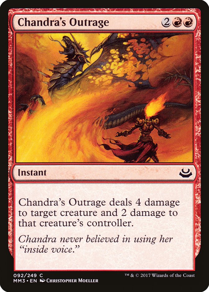 Chandra's Outrage [Modern Masters 2017] | Chromatic Games