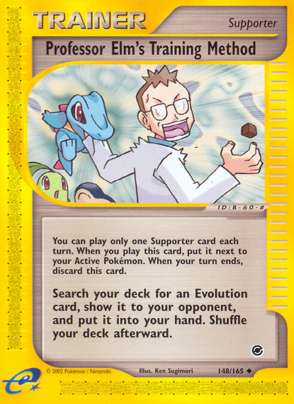 Professor Elm's Training Method [Expedition Base Set] | Chromatic Games