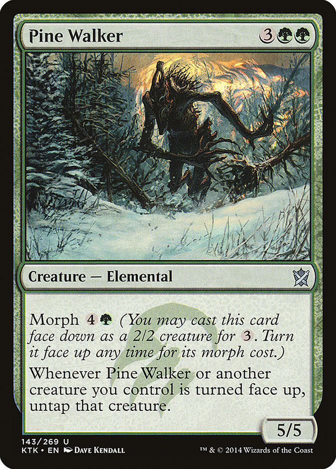 Pine Walker [Khans of Tarkir] | Chromatic Games