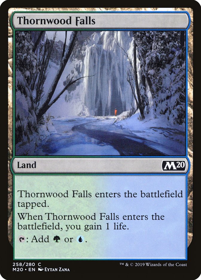 Thornwood Falls [Core Set 2020] | Chromatic Games