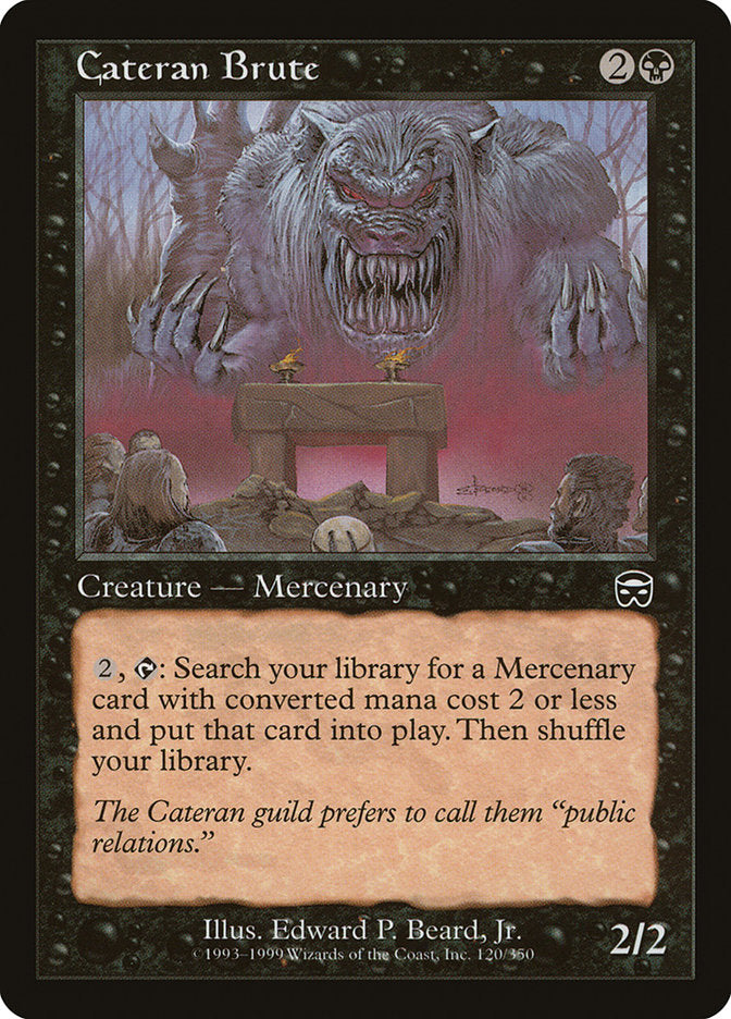 Cateran Brute [Mercadian Masques] | Chromatic Games