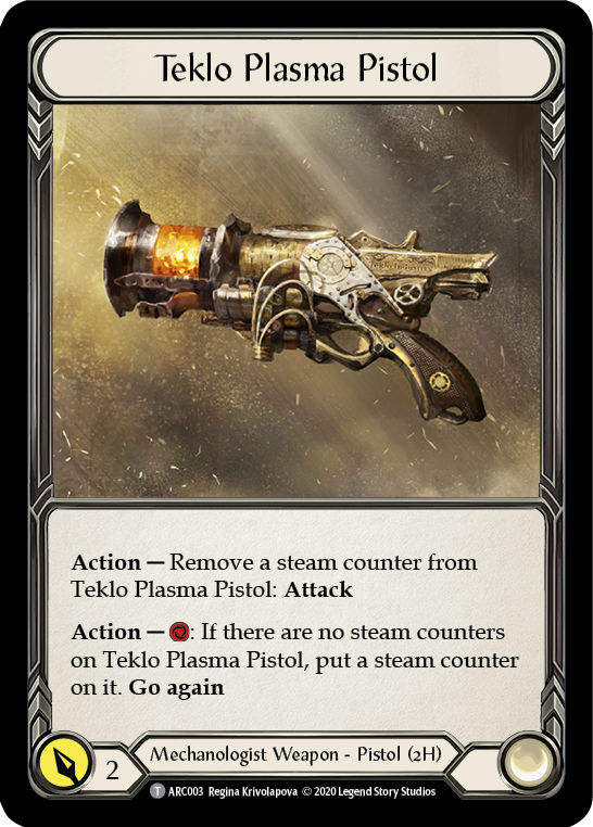 Azalea // Teklo Plasma Pistol [U-ARC039 // U-ARC003] (Arcane Rising Unlimited)  Unlimited Normal | Chromatic Games