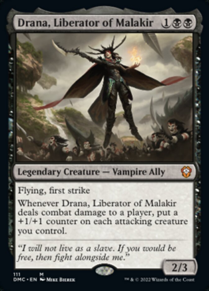 Drana, Liberator of Malakir [Dominaria United Commander] | Chromatic Games