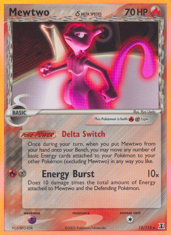 Mewtwo (Delta Species) [Delta Species] | Chromatic Games