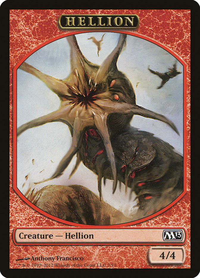 Hellion Token [Magic 2013 Tokens] | Chromatic Games