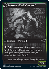 Weaver of Blossoms // Blossom-Clad Werewolf [Innistrad: Double Feature] | Chromatic Games