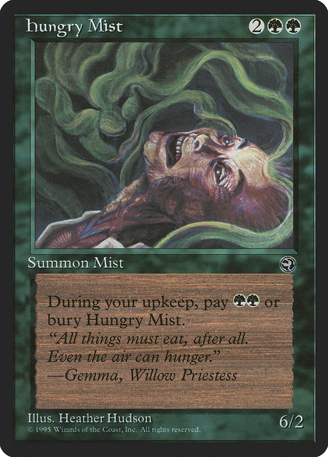 Hungry Mist (Gemma Flavor Text) [Homelands] | Chromatic Games