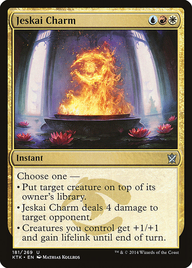 Jeskai Charm [Khans of Tarkir] | Chromatic Games