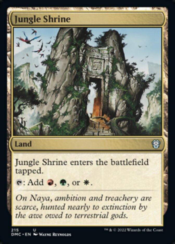 Jungle Shrine [Dominaria United Commander] | Chromatic Games