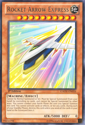 Rocket Arrow Express [GAOV-EN016] Rare | Chromatic Games