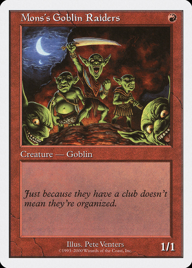 Mons's Goblin Raiders [Starter 2000] | Chromatic Games