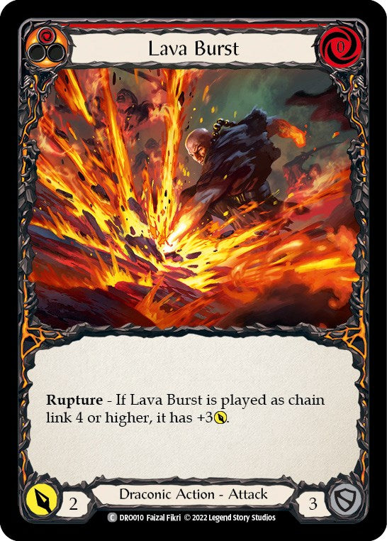 Lava Burst [DRO010] (Uprising Dromai Blitz Deck) | Chromatic Games