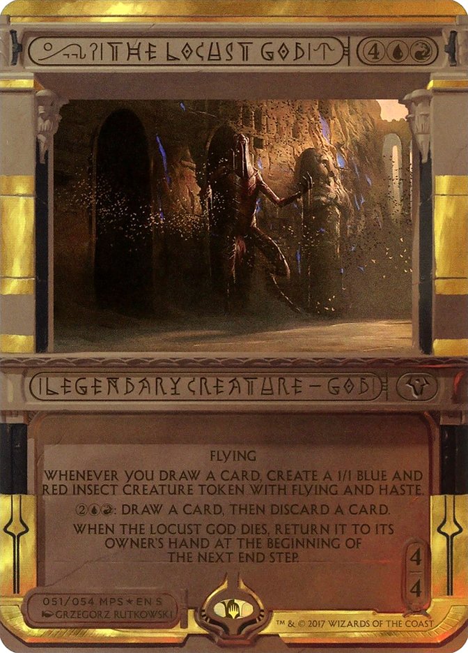 The Locust God (Invocation) [Amonkhet Invocations] | Chromatic Games