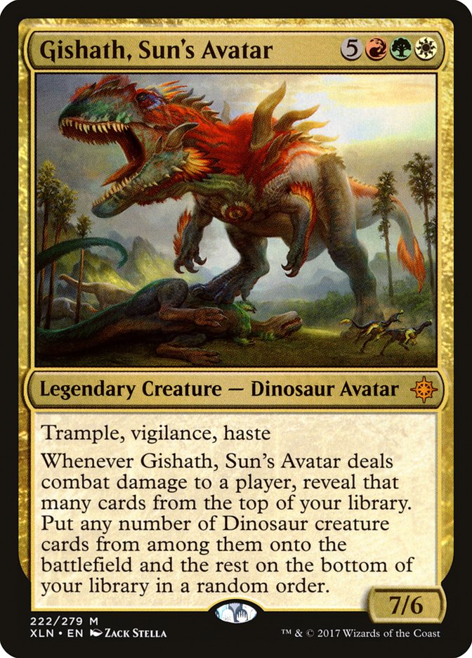 Gishath, Sun's Avatar [Ixalan] | Chromatic Games