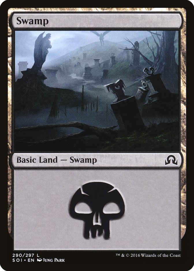 Swamp (290) [Shadows over Innistrad] | Chromatic Games