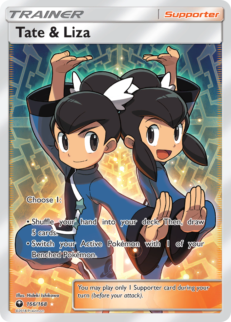 Tate & Liza (166/168) [Sun & Moon: Celestial Storm] | Chromatic Games