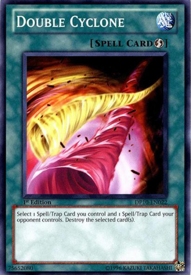 Double Cyclone [DP10-EN022] Common | Chromatic Games