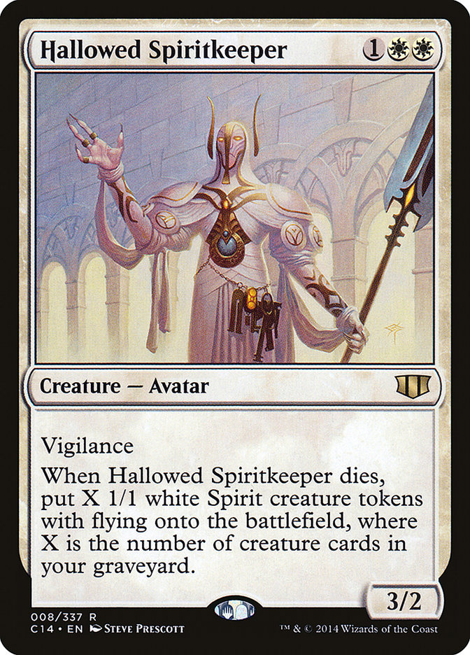 Hallowed Spiritkeeper [Commander 2014] | Chromatic Games