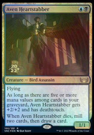 Aven Heartstabber [Streets of New Capenna Prerelease Promos] | Chromatic Games