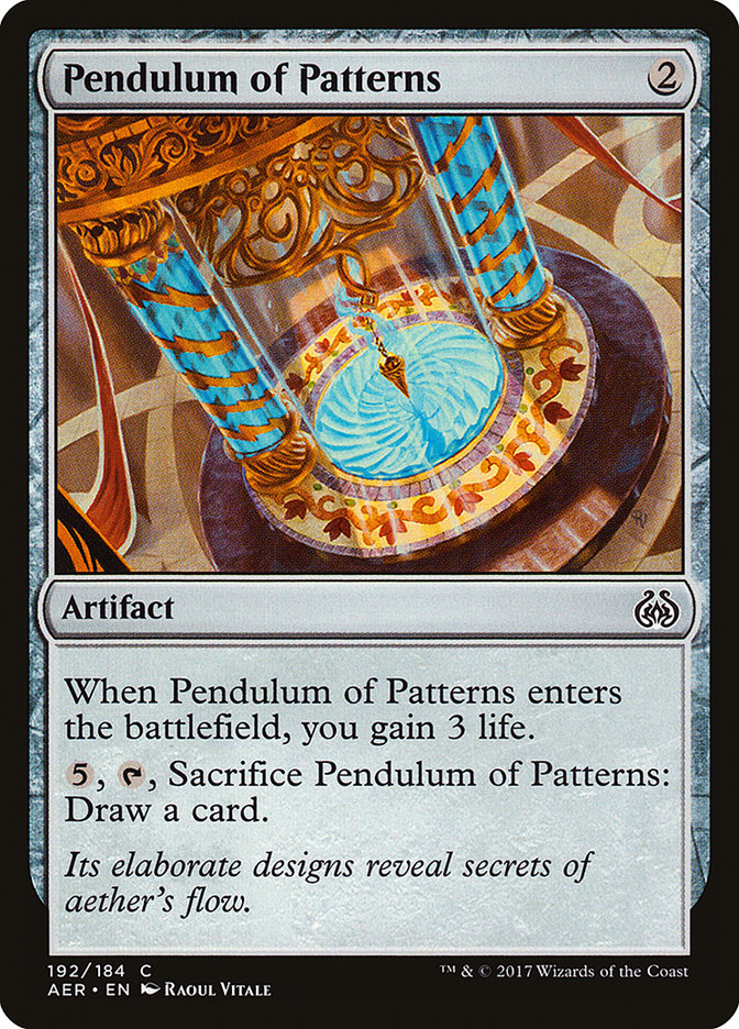 Pendulum of Patterns [Aether Revolt] | Chromatic Games