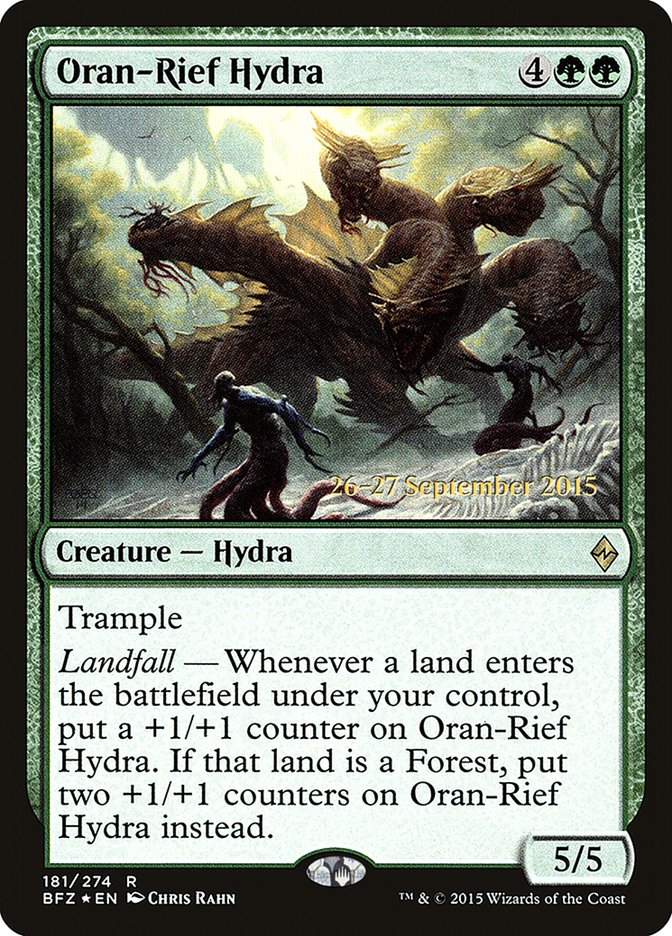 Oran-Rief Hydra [Battle for Zendikar Prerelease Promos] | Chromatic Games