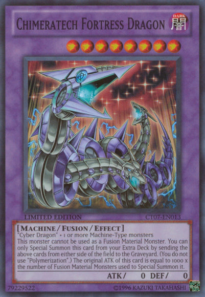 Chimeratech Fortress Dragon [CT07-EN013] Super Rare | Chromatic Games