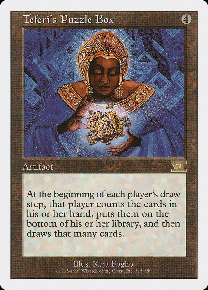 Teferi's Puzzle Box [Classic Sixth Edition] | Chromatic Games