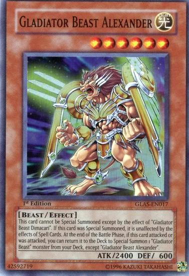 Gladiator Beast Alexander [GLAS-EN017] Super Rare | Chromatic Games