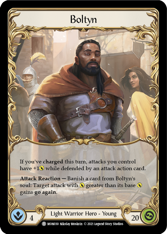 Ser Boltyn, Breaker of Dawn // Boltyn [MON029 // MON030] (Monarch)  1st Edition Normal | Chromatic Games