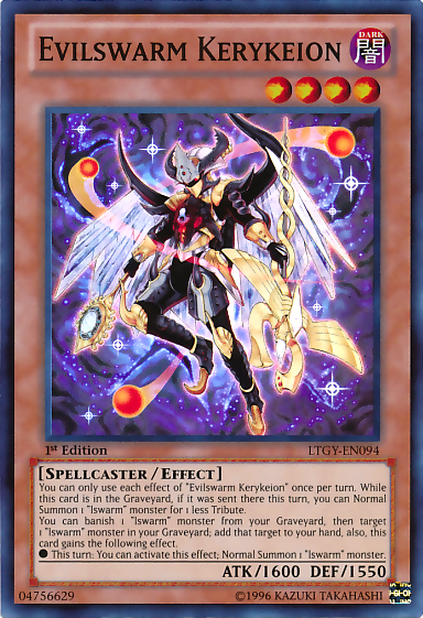 Evilswarm Kerykeion [LTGY-EN094] Super Rare | Chromatic Games