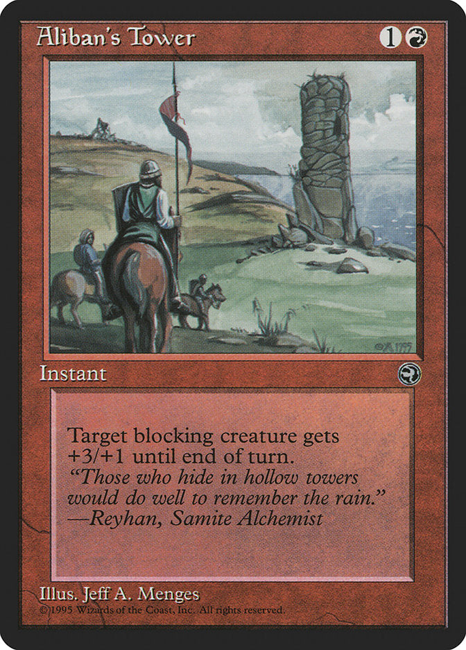 Aliban's Tower (Reyhan Flavor Text) [Homelands] | Chromatic Games