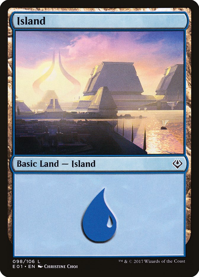 Island (98) [Archenemy: Nicol Bolas] | Chromatic Games