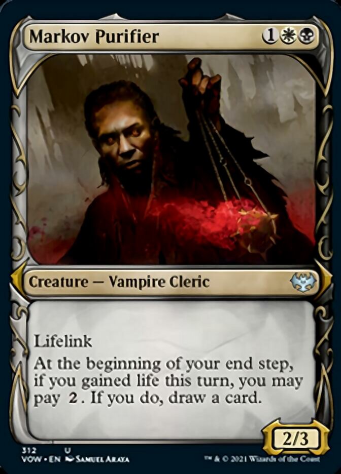 Markov Purifier (Showcase Fang Frame) [Innistrad: Crimson Vow] | Chromatic Games