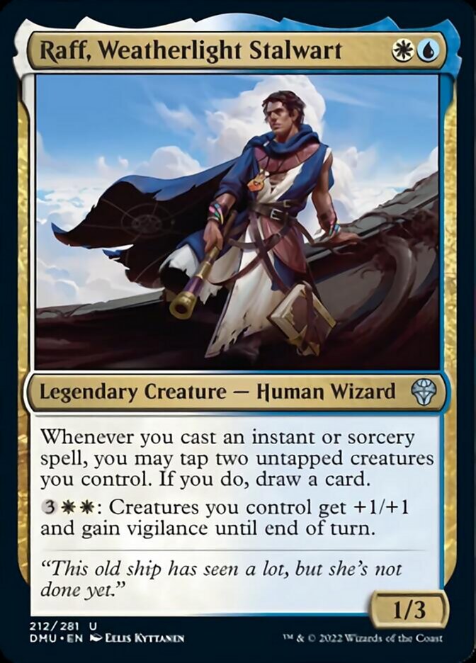 Raff, Weatherlight Stalwart [Dominaria United] | Chromatic Games