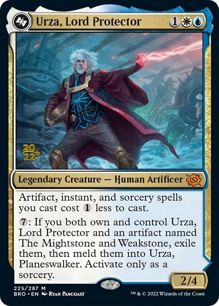 Urza, Lord Protector [The Brothers' War Prerelease Promos] | Chromatic Games