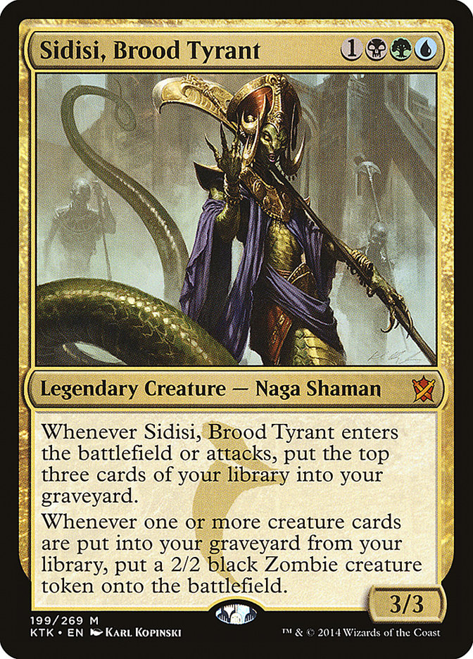 Sidisi, Brood Tyrant [Khans of Tarkir] | Chromatic Games