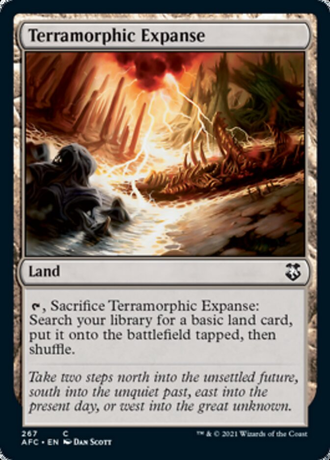 Terramorphic Expanse [Dungeons & Dragons: Adventures in the Forgotten Realms Commander] | Chromatic Games