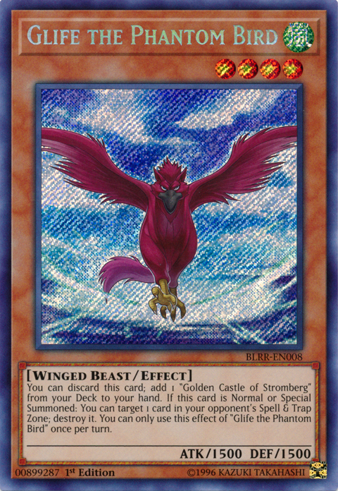 Glife the Phantom Bird [BLRR-EN008] Secret Rare | Chromatic Games