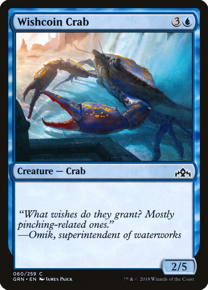 Wishcoin Crab [Guilds of Ravnica] | Chromatic Games