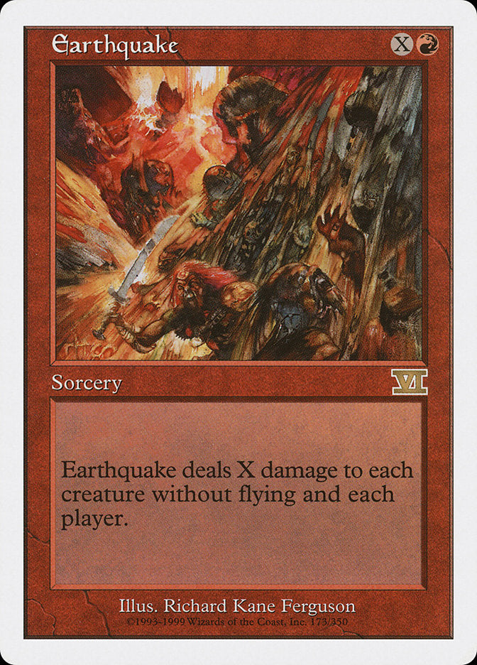 Earthquake [Classic Sixth Edition] | Chromatic Games