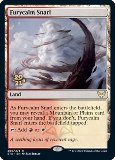 Furycalm Snarl [Strixhaven: School of Mages Prerelease Promos] | Chromatic Games